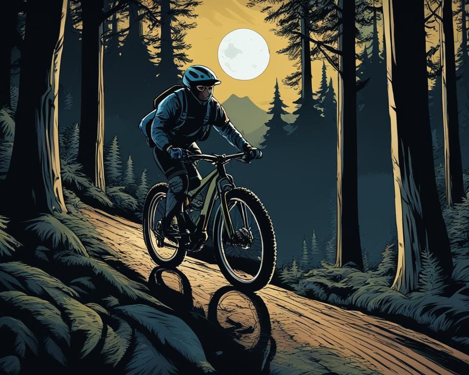 Mountainbiken bij Nacht: Uitrusting en veiligheid