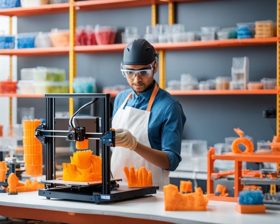3D Printer - Voor het creëren van eigen objecten en modellen.