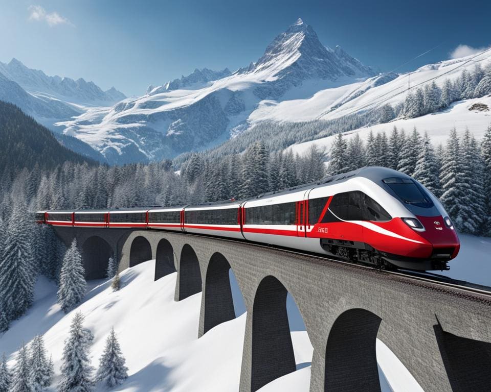 Glacier Express in Zwitserland