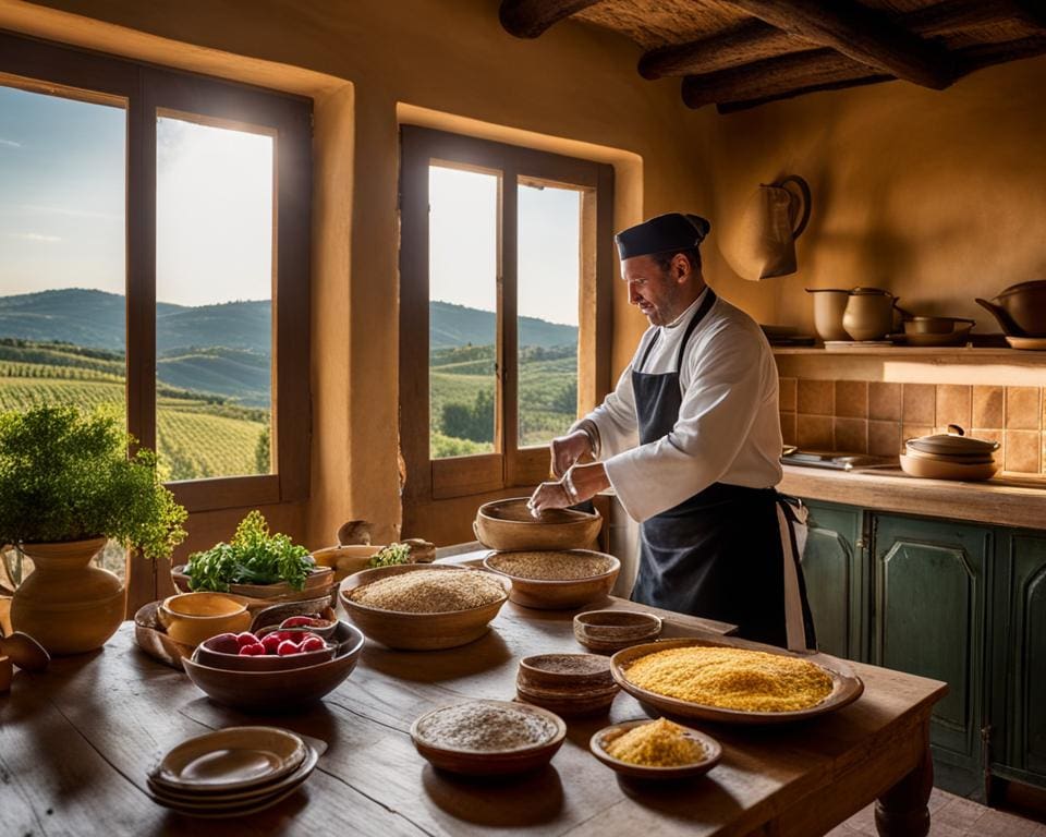 Italië: Een kookcursus volgen in Toscane.