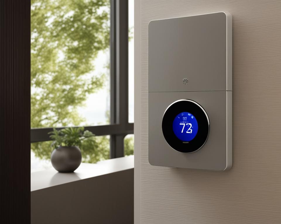 Slimme Thermostaat - Voor een efficiënte temperatuurregeling in huis.