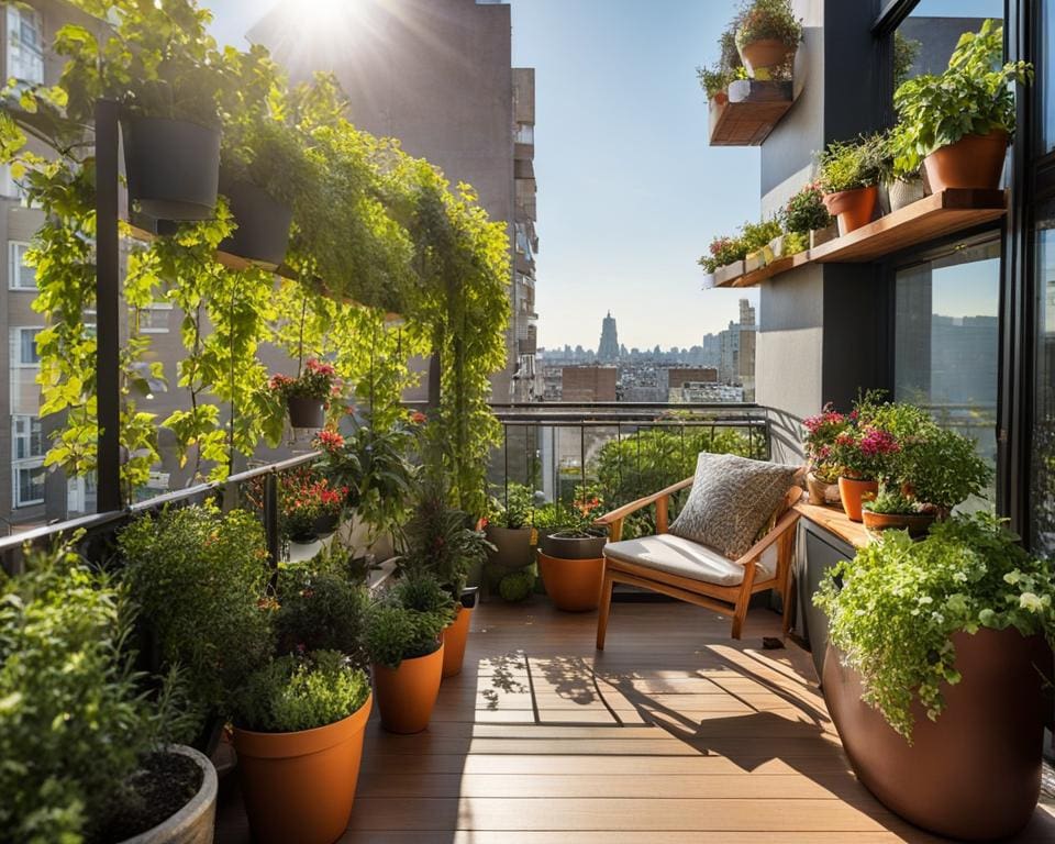 Urban gardening en balkontuinen