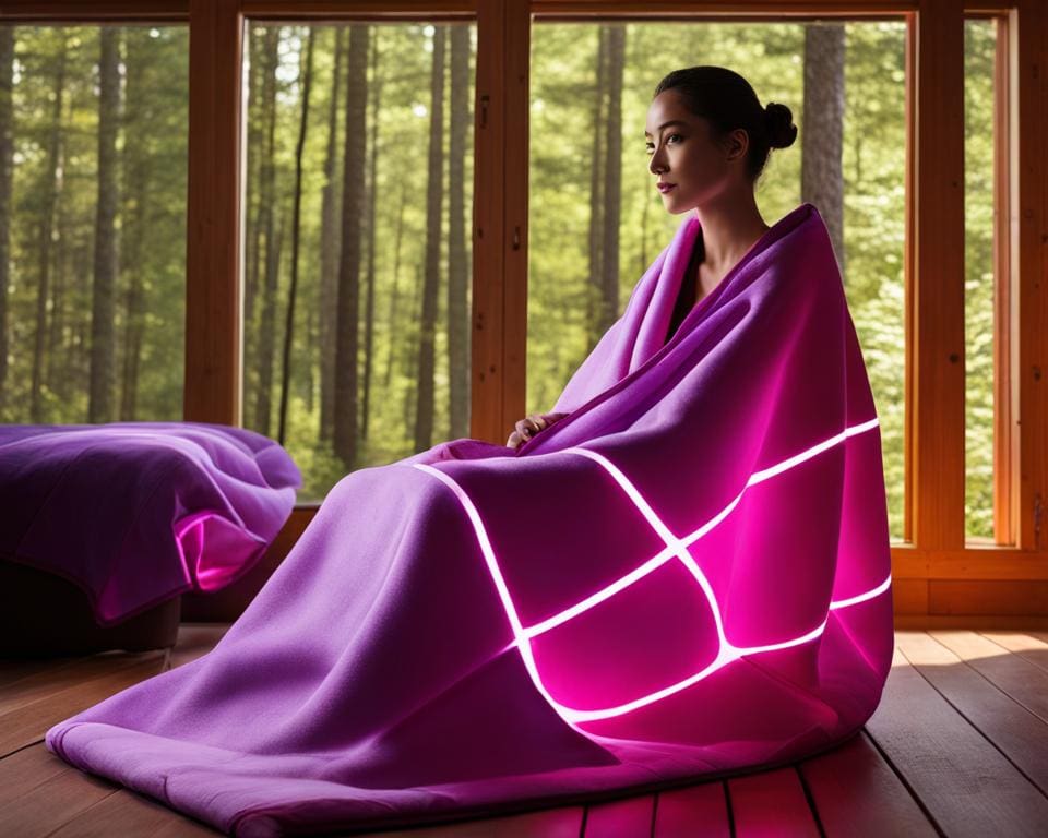 infrarood technologie in de Koanna sauna deken