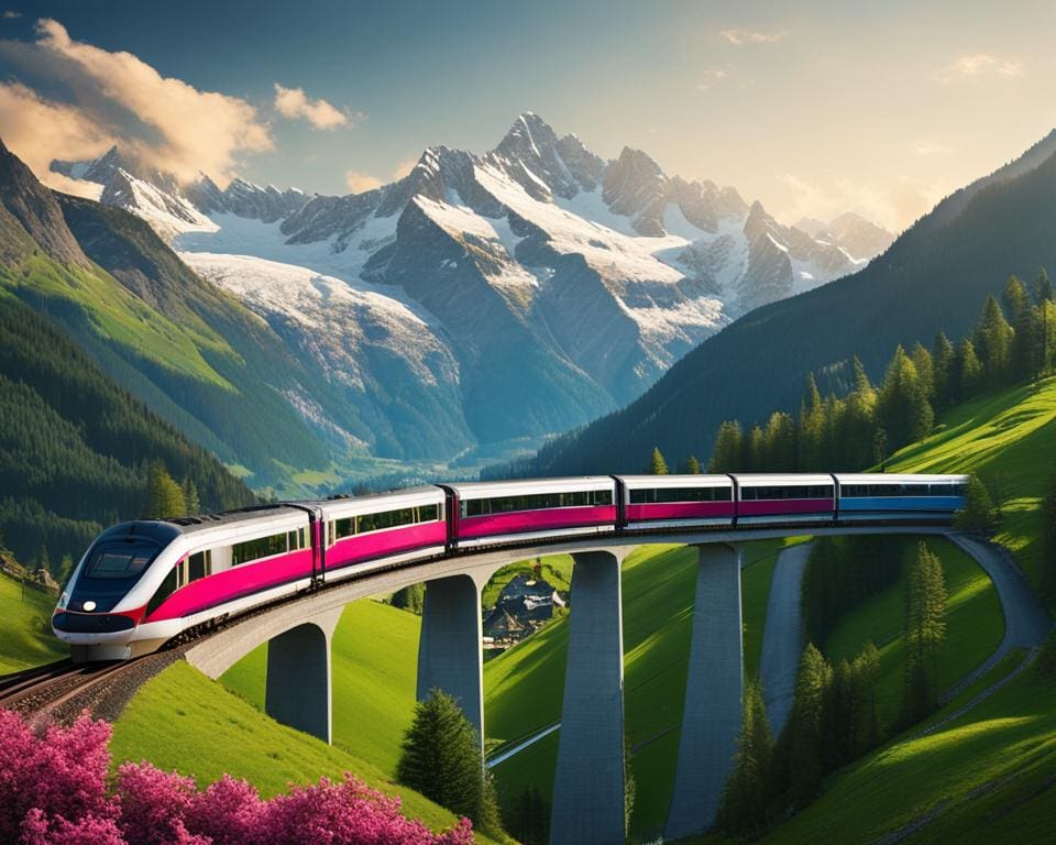 treinreis Zwitserland