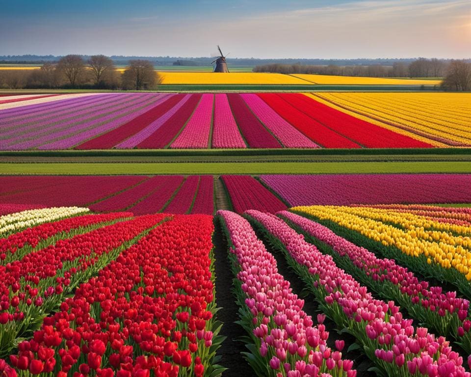 tulpenvelden in nederland