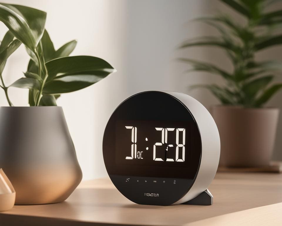 wekker met natuurlijke geluidseffecten wekker met natuurlijke geluidseffecten