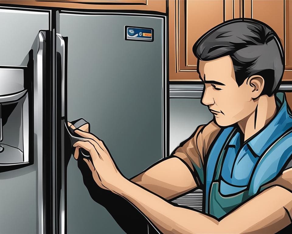 Onderhoud van een koelkast