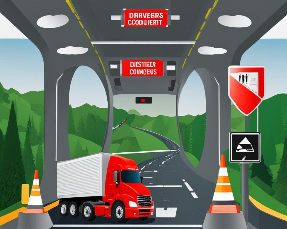 Veiligheidsrisico's truckchauffeurs