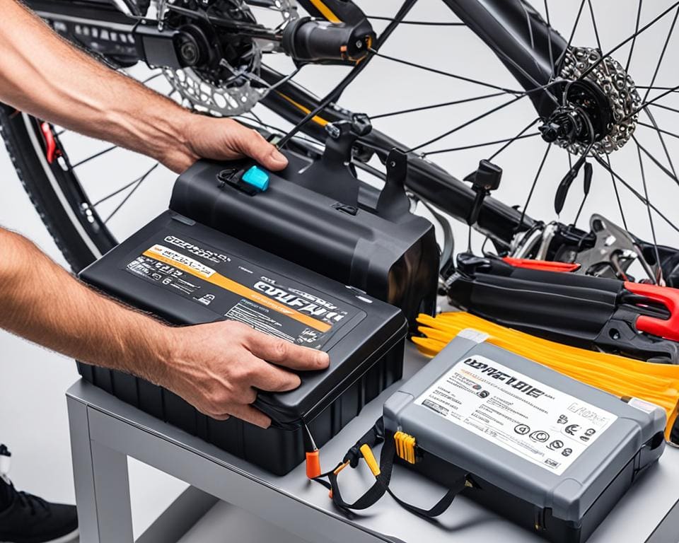 onderhoud fietsbatterij
