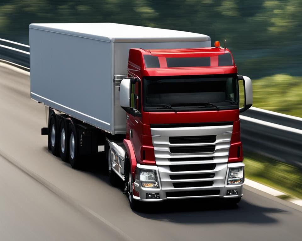 veilig transport vrachtwagen