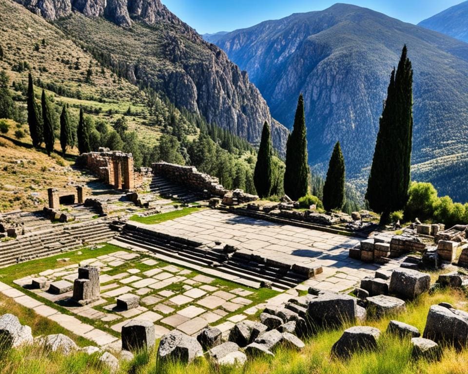 Archeologische site Delphi