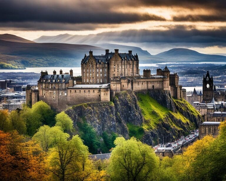 Bezoek het kasteel van Edinburgh, Schotland, opnieuw