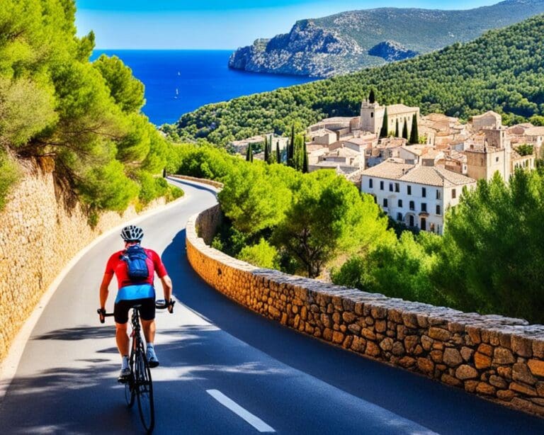 Ga fietsen op het eiland Mallorca, Spanje