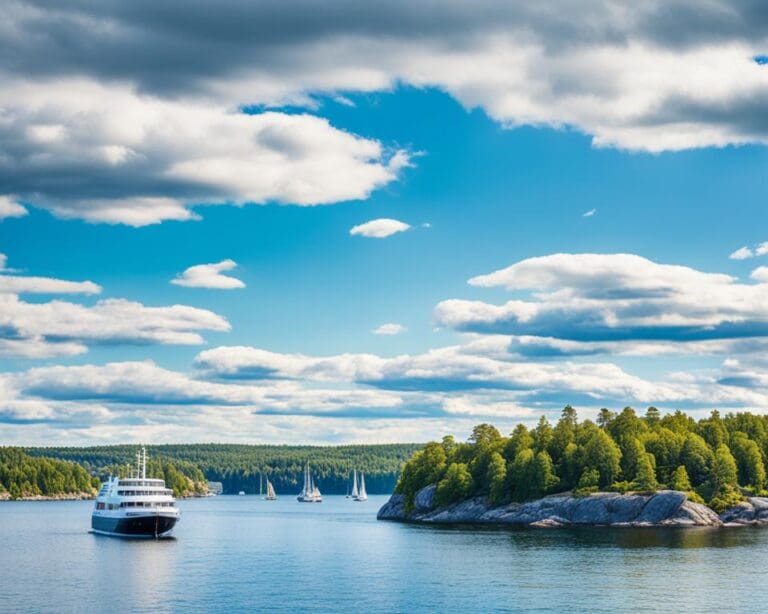 Maak een boottocht door de Stockholmse archipel, Zweden