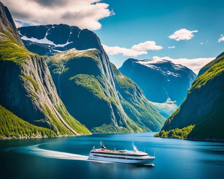 Maak een boottocht langs de fjorden van Noorwegen, opnieuw