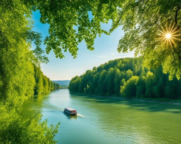 Maak een boottocht op de Donau, Roemenië