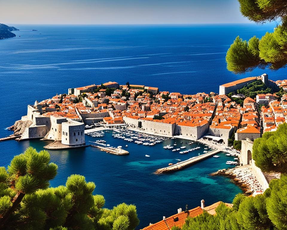 Ontdek de oude stadsmuren van Dubrovnik, Kroatië