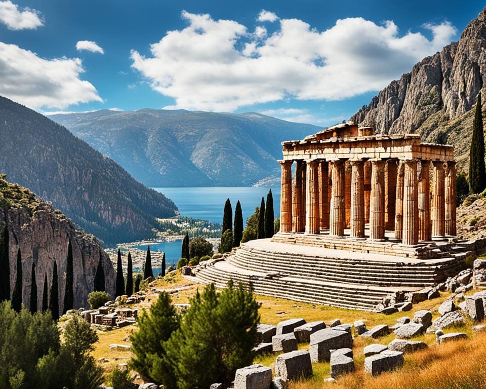 Tempel van Apollo in Delphi