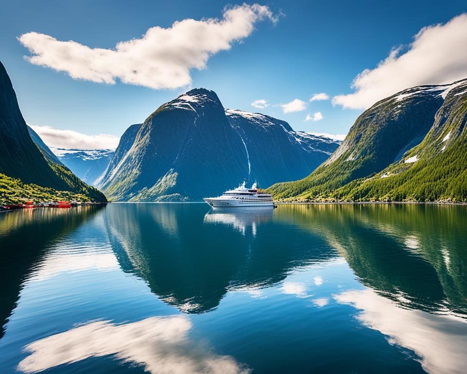 fjorden van Noorwegen