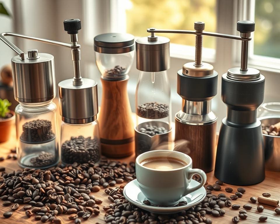 Kies de beste koffiemolens voor versgemalen bonen