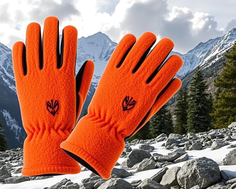 Warme fleecehandschoenen voor outdooravonturen