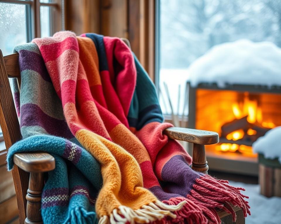 Warme fleecesjaals voor de koude winterdagen