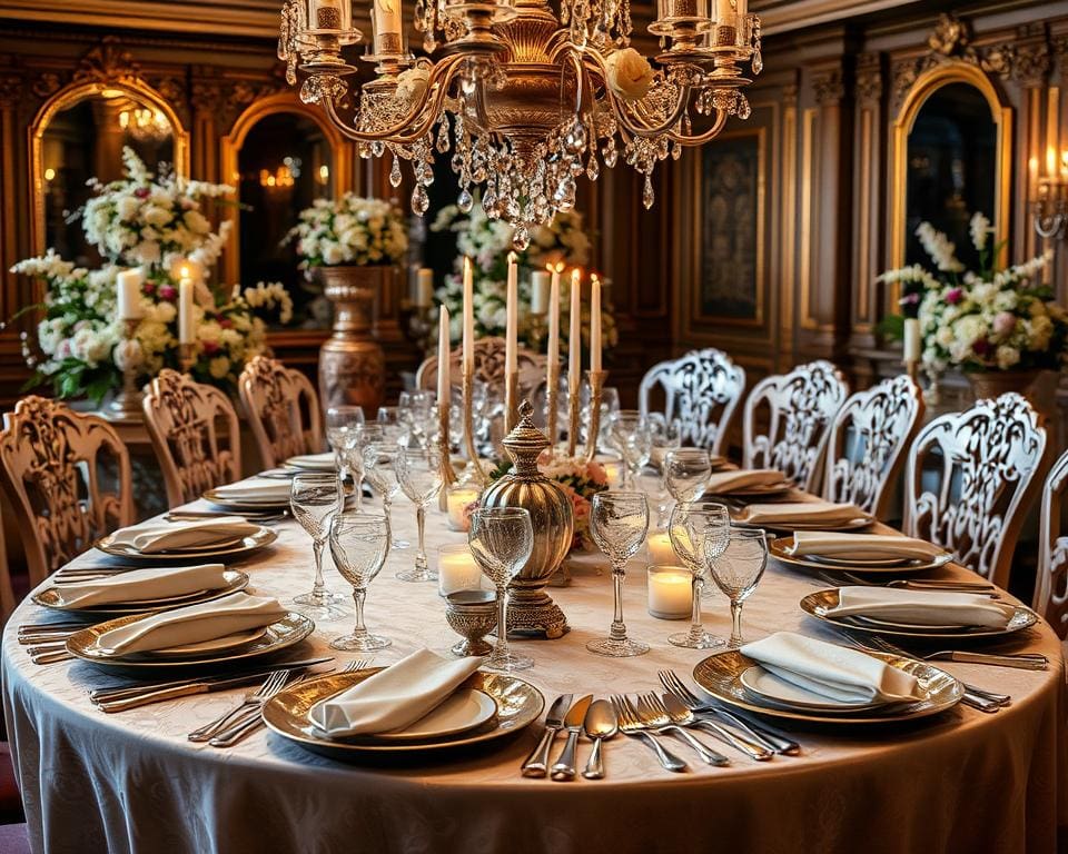 luxe besteksets voor formele diners