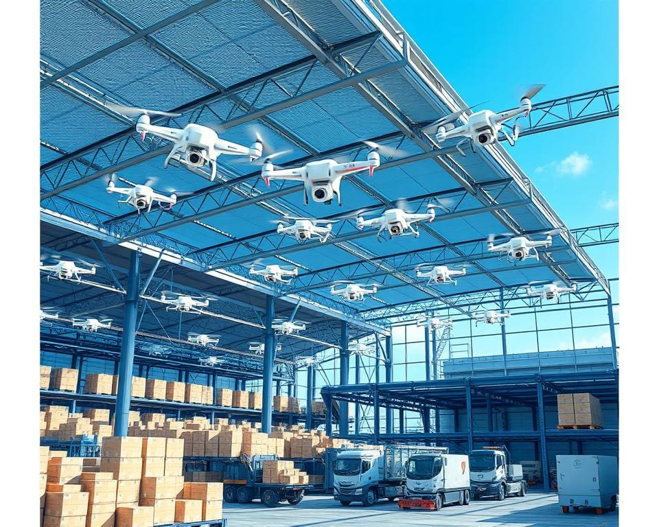 De impact van drones op de logistieke industrie