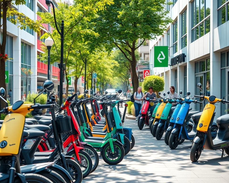 Elektrische scooters: De groene toekomst van korte afstandsvervoer