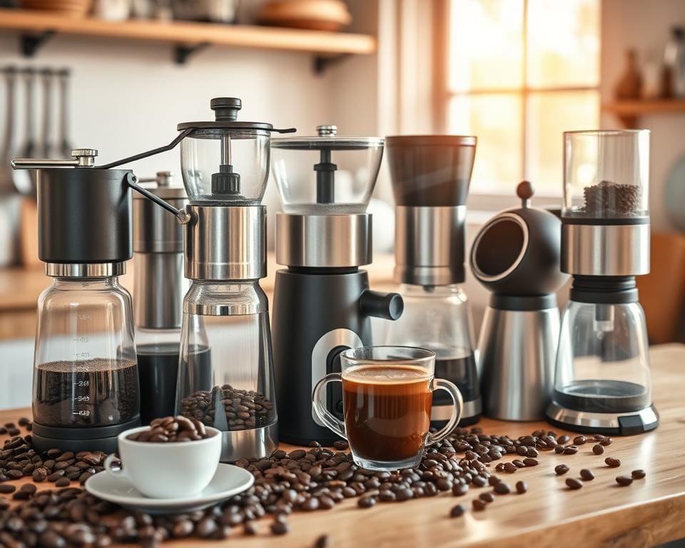 Koffiemolens voor dagelijks versgemalen koffie