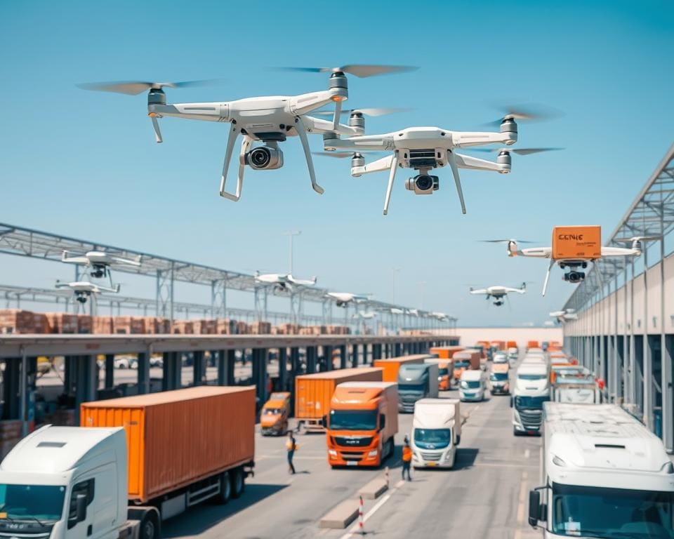 toepassing drones logistiek