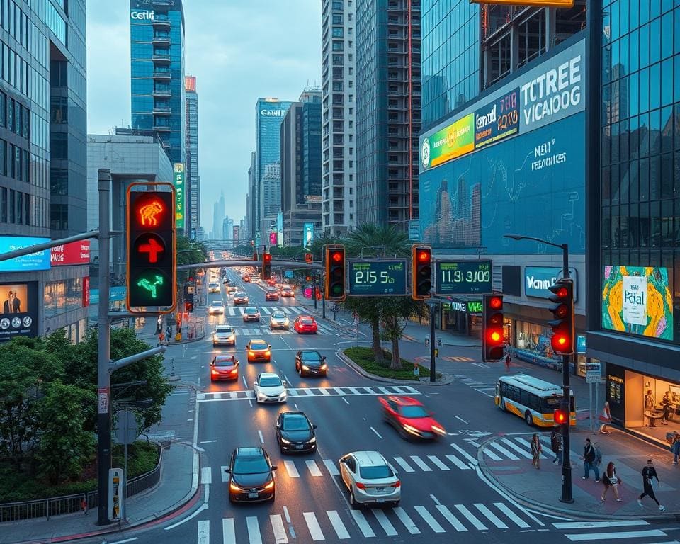 Wat zijn de voordelen van slimme verkeerslichten in steden?