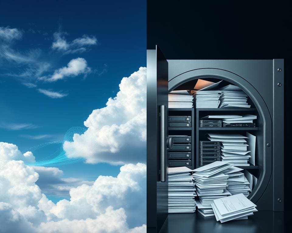 cloud opslag vs lokale opslag van gezondheidsgegevens