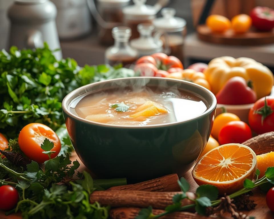 gezondheidsvoordelen van bottenbouillon