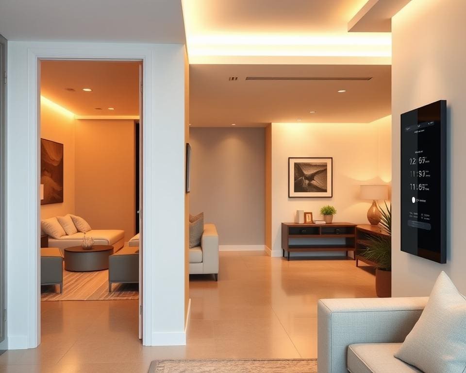 Meerdere kamers bedienen met wandbediening