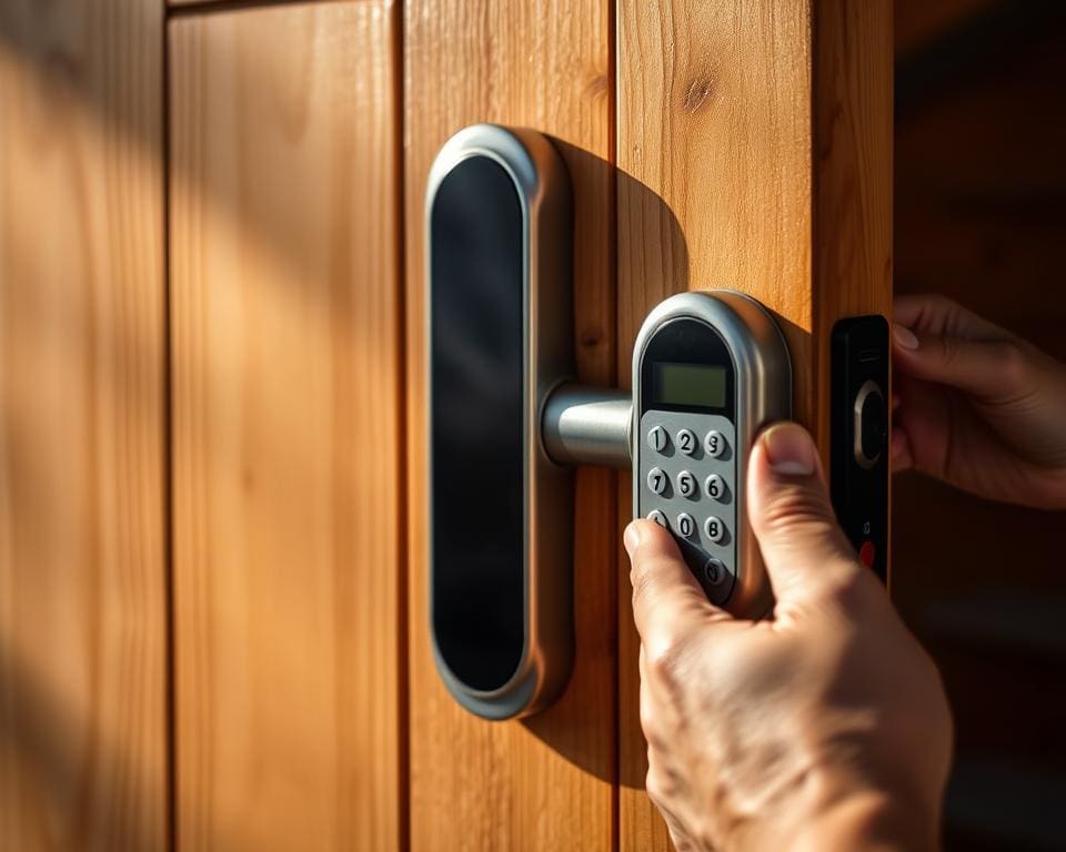 Smart padlock installatie Smart padlock installatie