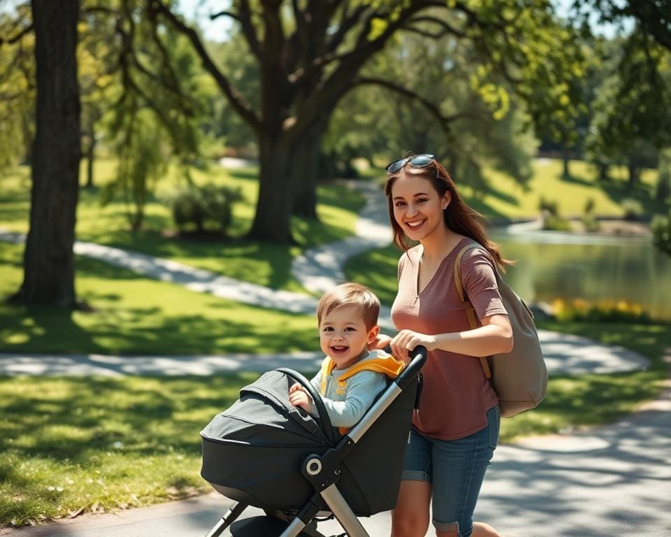 Waarom wandelen met de kinderwagen zo goed is