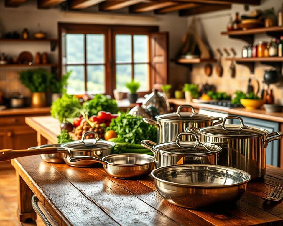 Italiaanse kooktraditie met Ballarini pannen Italiaanse kooktraditie met Ballarini pannen