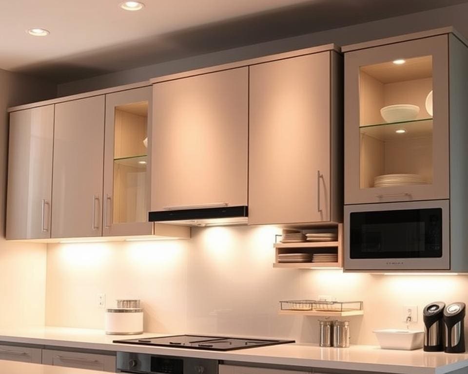 Keukenkasten die slim opbergen en stijlvol ogen