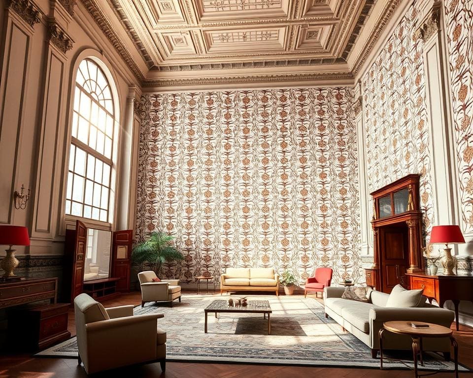 modern behang in klassieke ruimtes modern behang in klassieke ruimtes