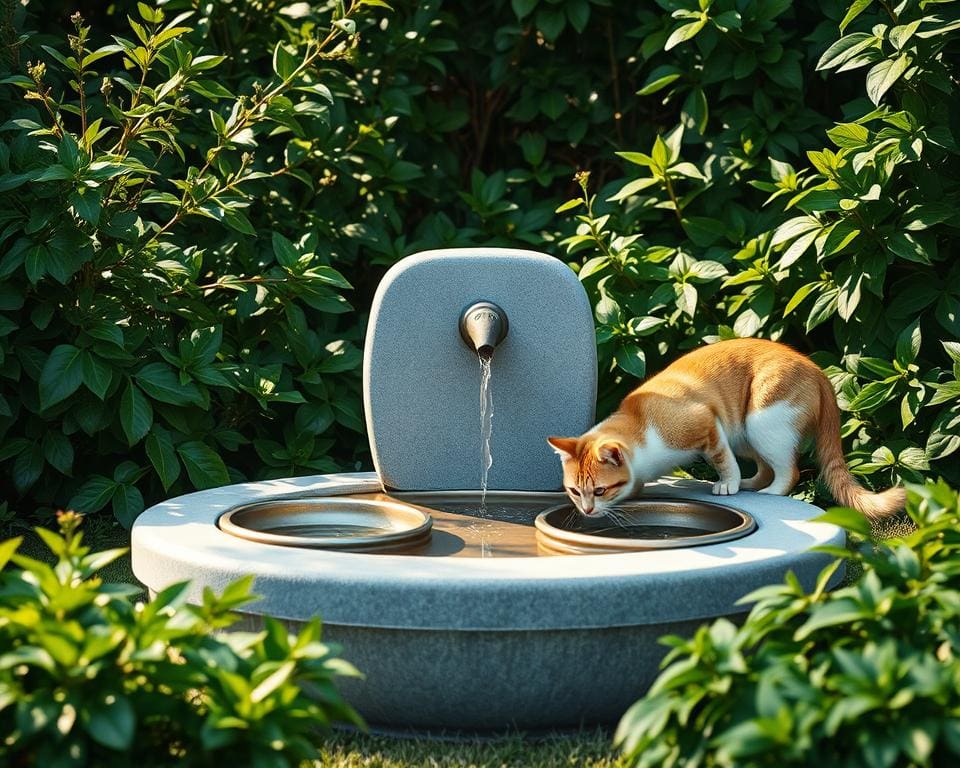 Drinkfonteinen voor honden en katten