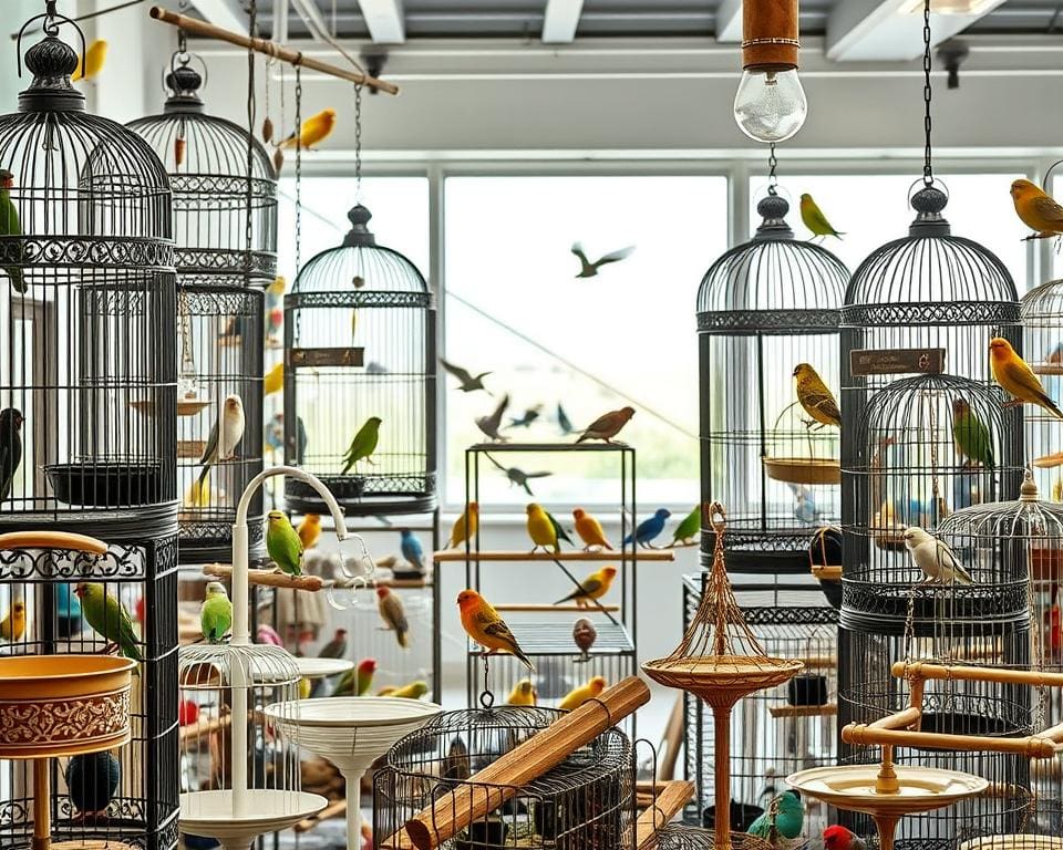 Vogelkooien en accessoires voor meer speelplezier