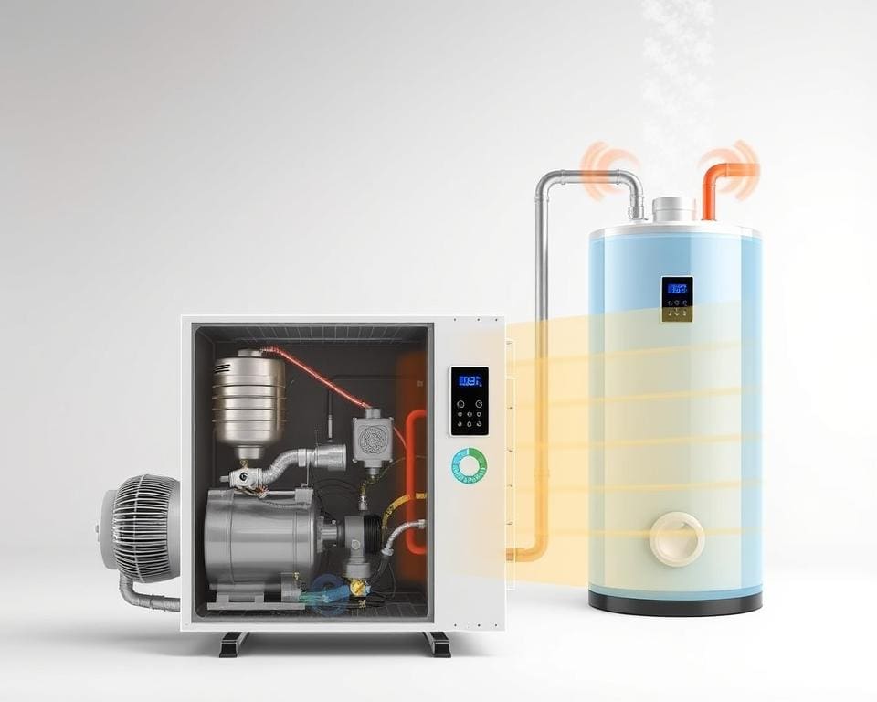 werking warmtepompboiler