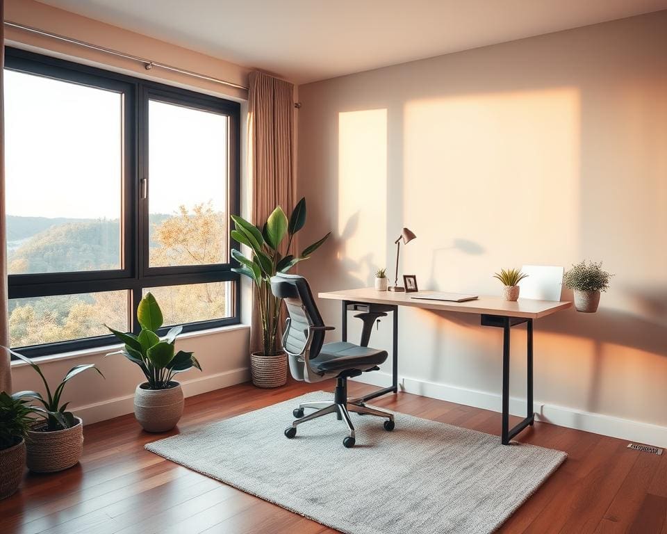Hoe maak je een thuiskantoor comfortabel en rustig?