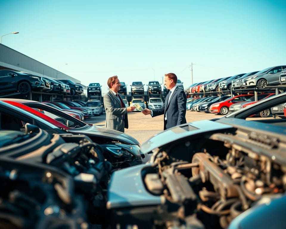 Hoe werkt autosloop met directe uitbetaling voor garages en dealers?