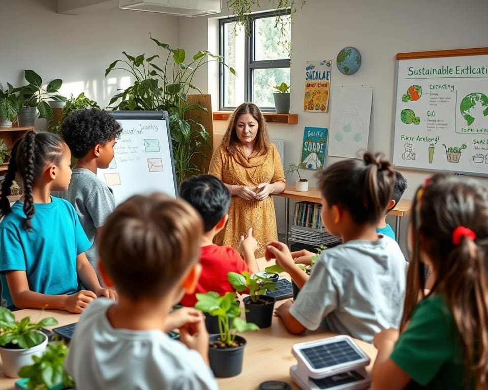 Hoe werkt een docent aan duurzame ontwikkeling van leerlingen?