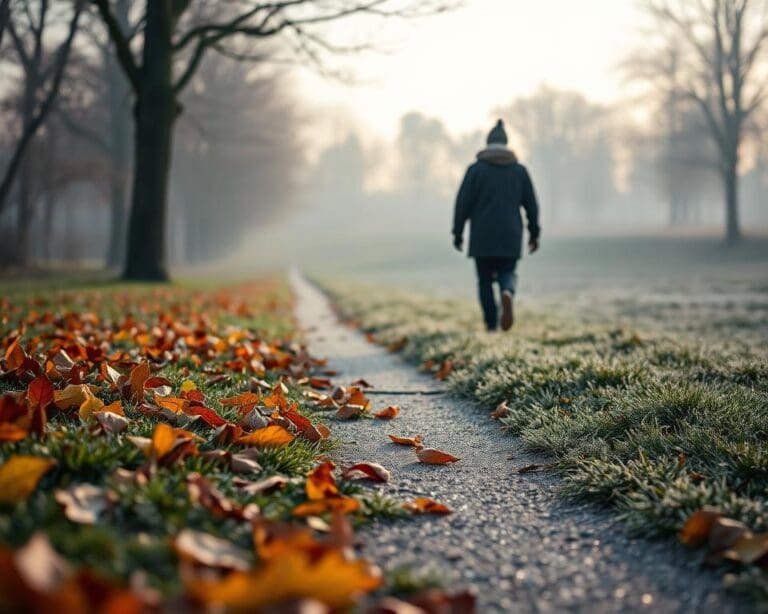 Wat brengt een koude ochtendwandeling je?