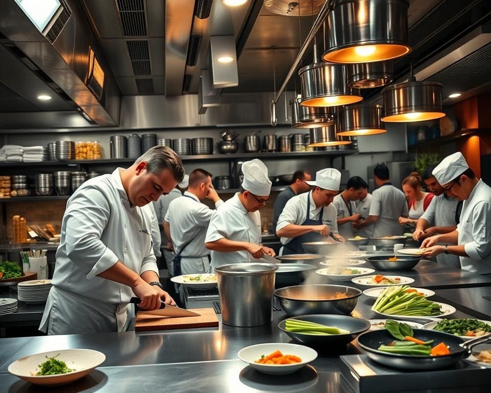 Wat leert een kok uit een drukke avond in de keuken?