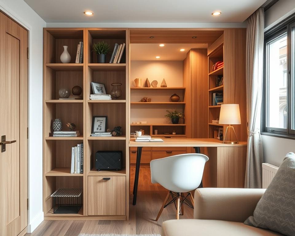 Wat zijn slimme opbergoplossingen voor kleine woningen?