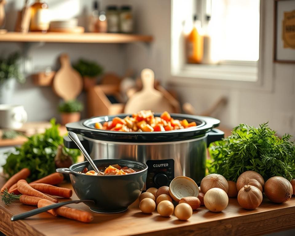 Waarom gebruiken mensen een slowcooker doordeweeks?